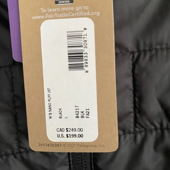 Patagonia black jacket